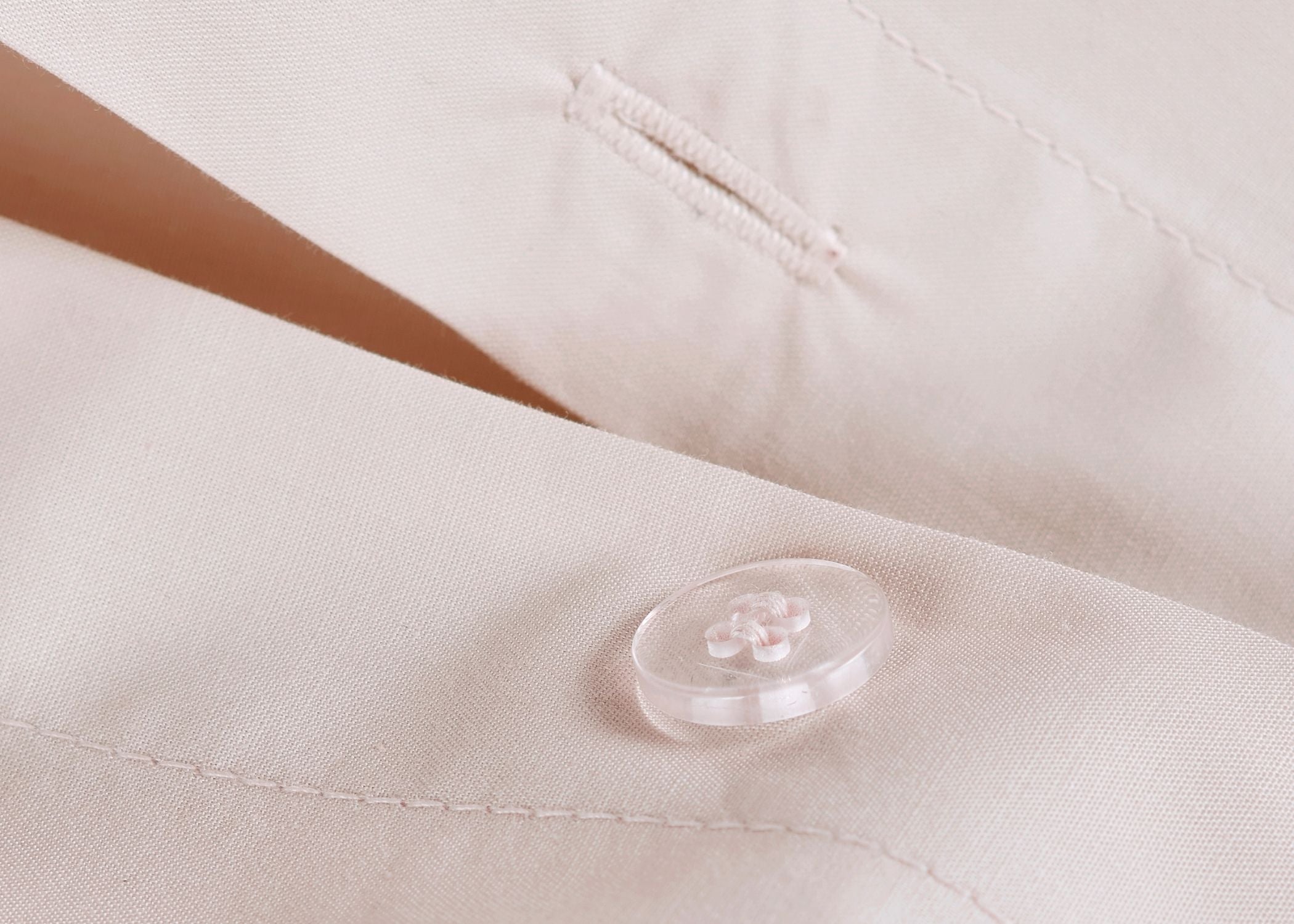 Christy "200TC Organic" Plain Dyed Sheets & Duvet Covers in Powder Pink