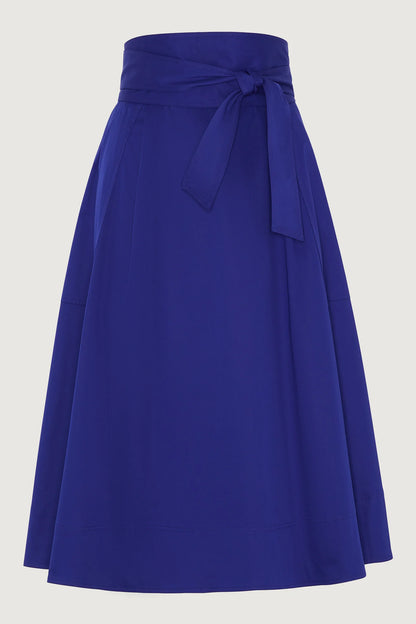 Jasper Conran "Fiona" Full Skirt in Blue