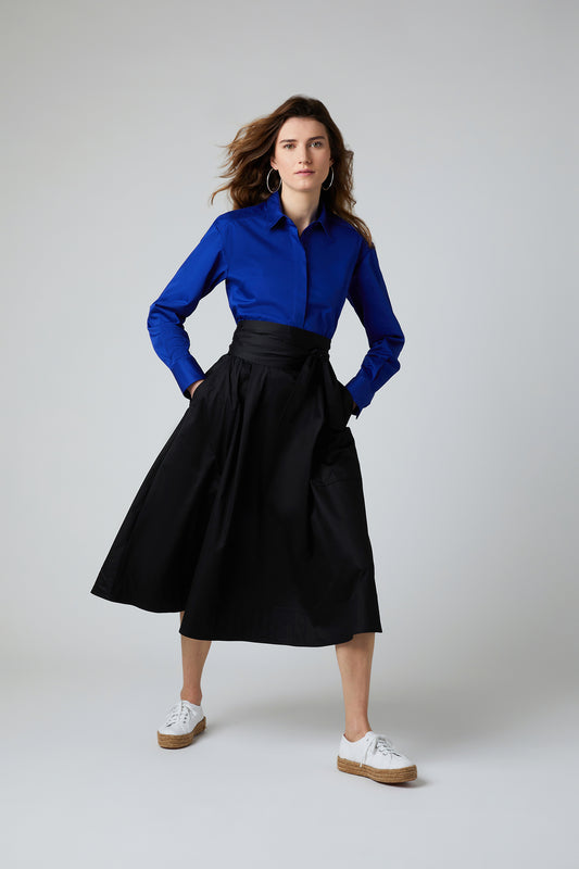 Jasper Conran "Fiona" Full Skirt Black