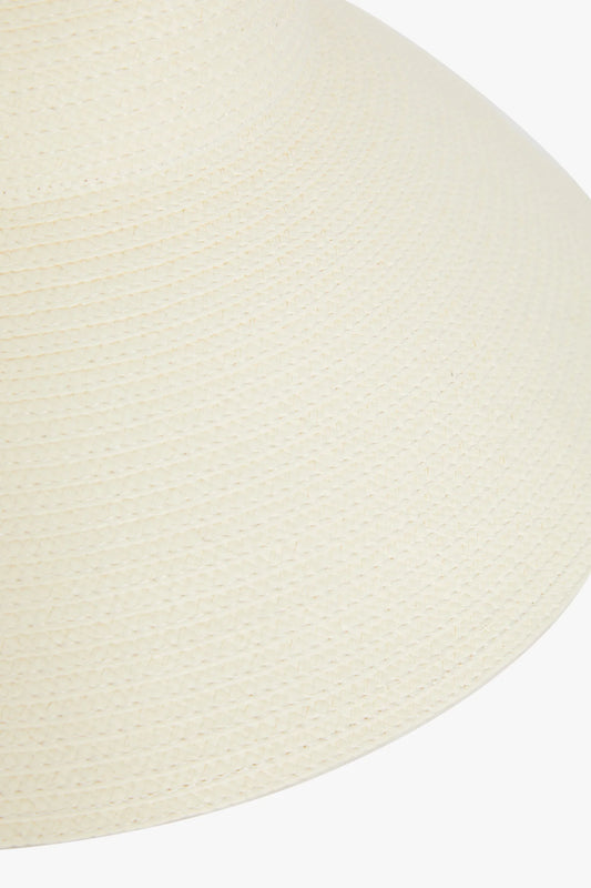 Jasper Conran "Filippa" Wide Brim Straw Hat in Cream