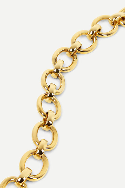 Jasper Conran "Gwyneth" Chain Necklace in Gold