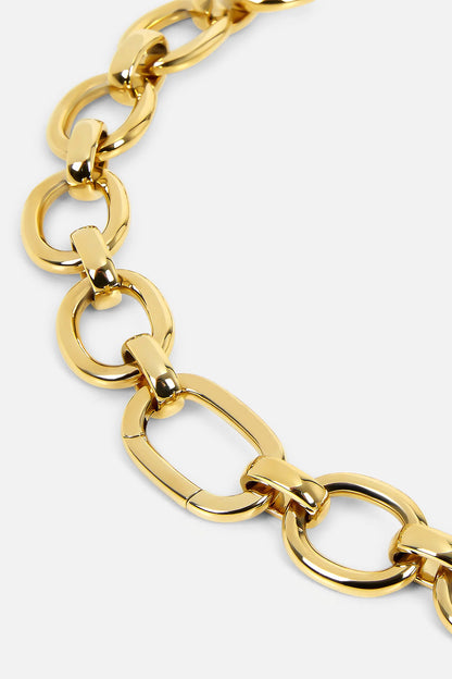 Jasper Conran "Gwyneth" Chain Necklace in Gold