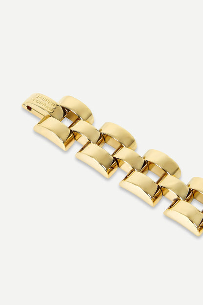 Jasper Conran "Greta" Watch Chain Bracelet in Gold