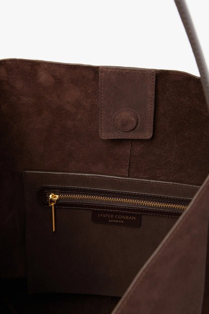 Jasper Conran Gigi Suede Leather Hobo Bag