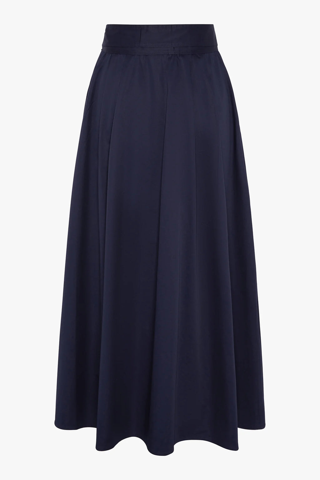 Jasper Conran "Florry" Maxi Full Skirt Cotton in Navy