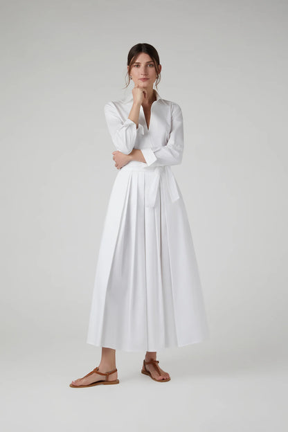 Jasper Conran "Holly" Plain Wrap Shirt in White