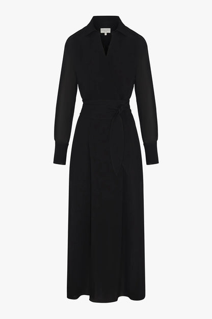 Jasper Conran Hester Georgette Maxi Wrap Dress