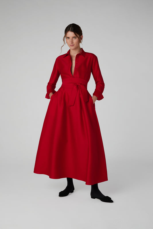 Jasper Conran Gwen Wool/Silk Skirt