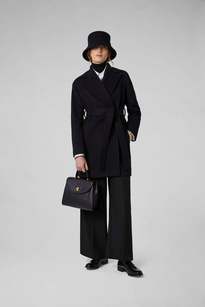 Jasper Conran "Geraldine" Wool Blend Mid-Length Coat