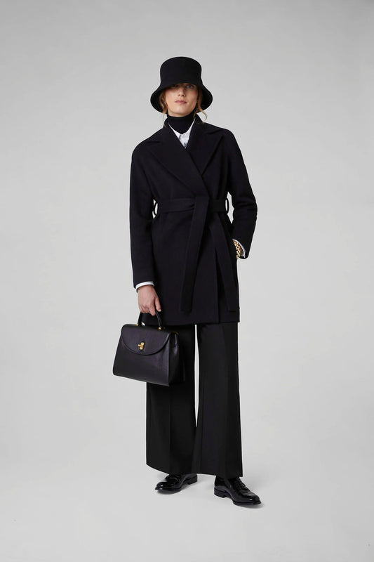 Jasper Conran "Geraldine" Wool Blend Mid-Length Coat