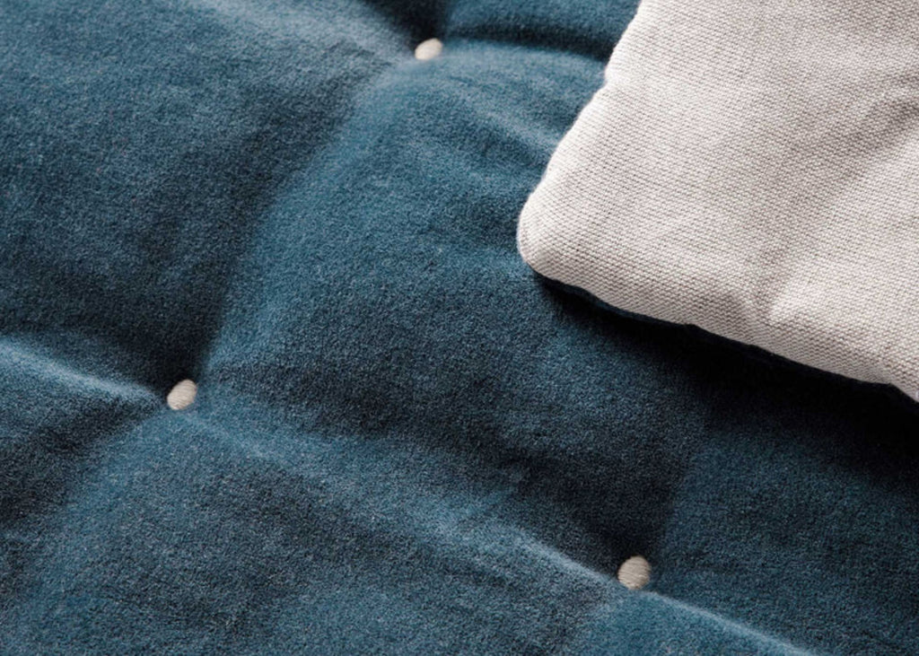 Christy "Jaipur" Throw in Ink Blue