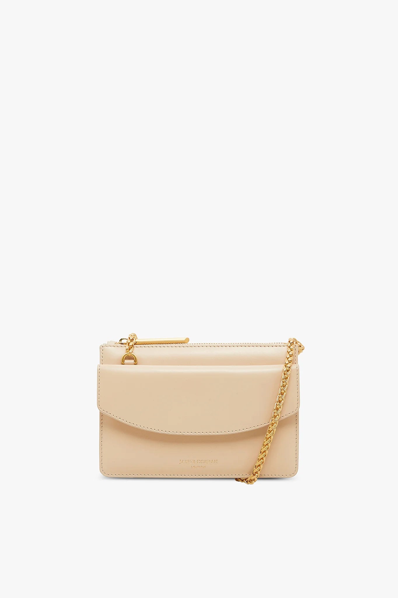 Jasper Conran Francine Leather Chain Clutch