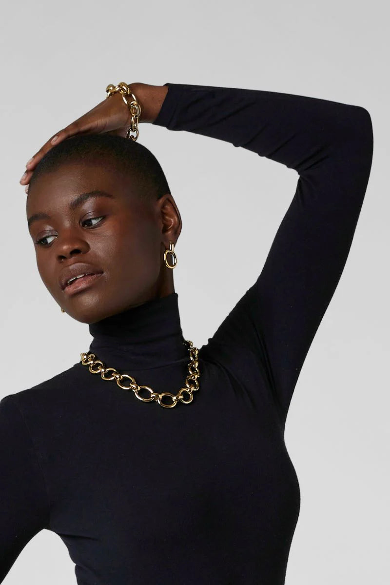 Gwyneth Chain Necklace in Gold
