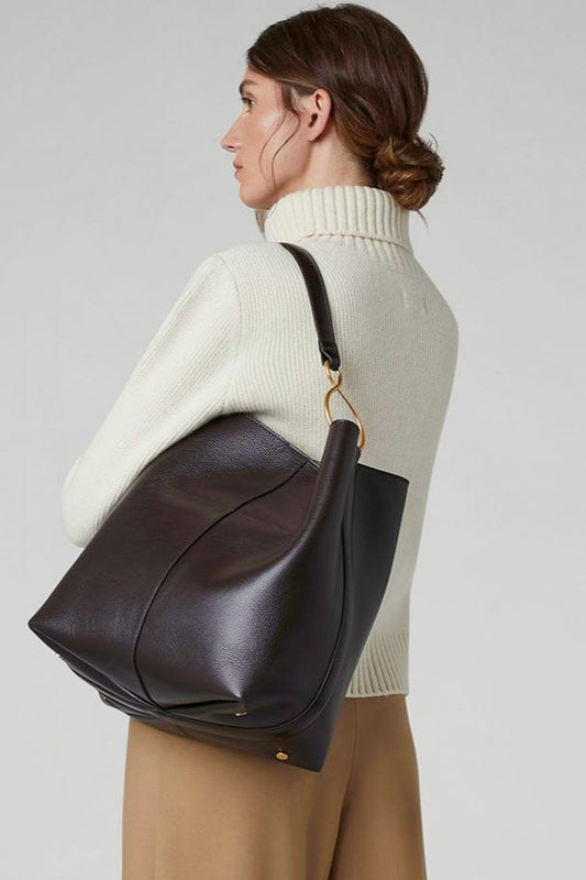 Jasper Conran Gigi Leather Hobo Bag