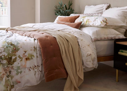 Christy "Botanical" Duvet Cover Sets in Sage