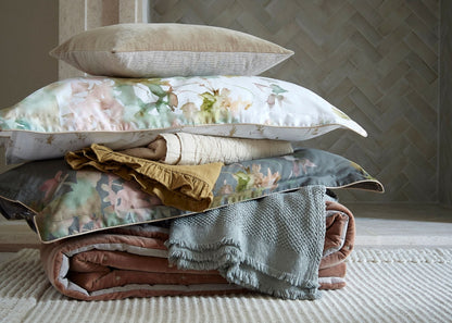 Christy "Botanical" Duvet Cover Sets in Sage