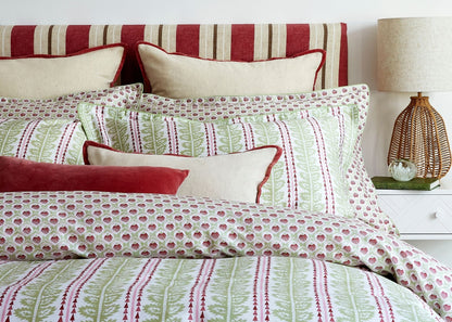 Christy "Folia" Duvet Cover Sets in Celery