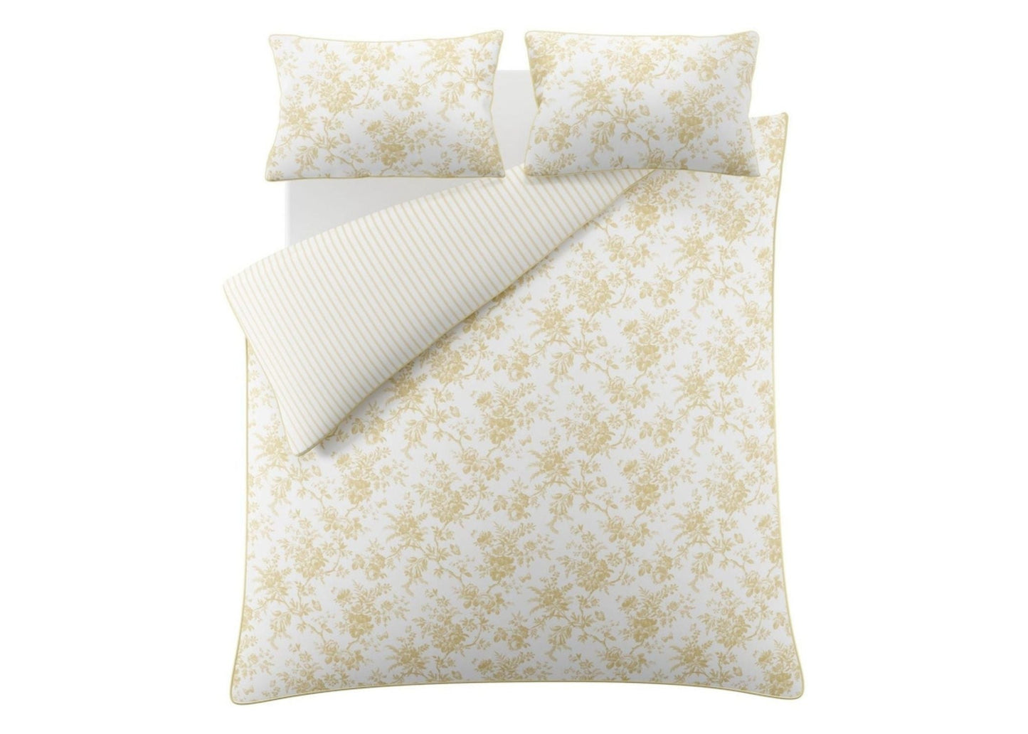 Laura Ashley "Walled Garden" Duvet Cover Set in Ochre