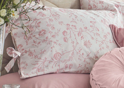 Laura Ashley "Aria" Duvet Cover Set in Blush