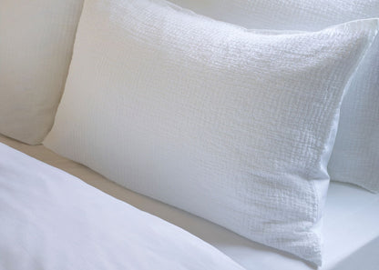 Jasper Conran "Double Weave" Duvet Cover Set in White