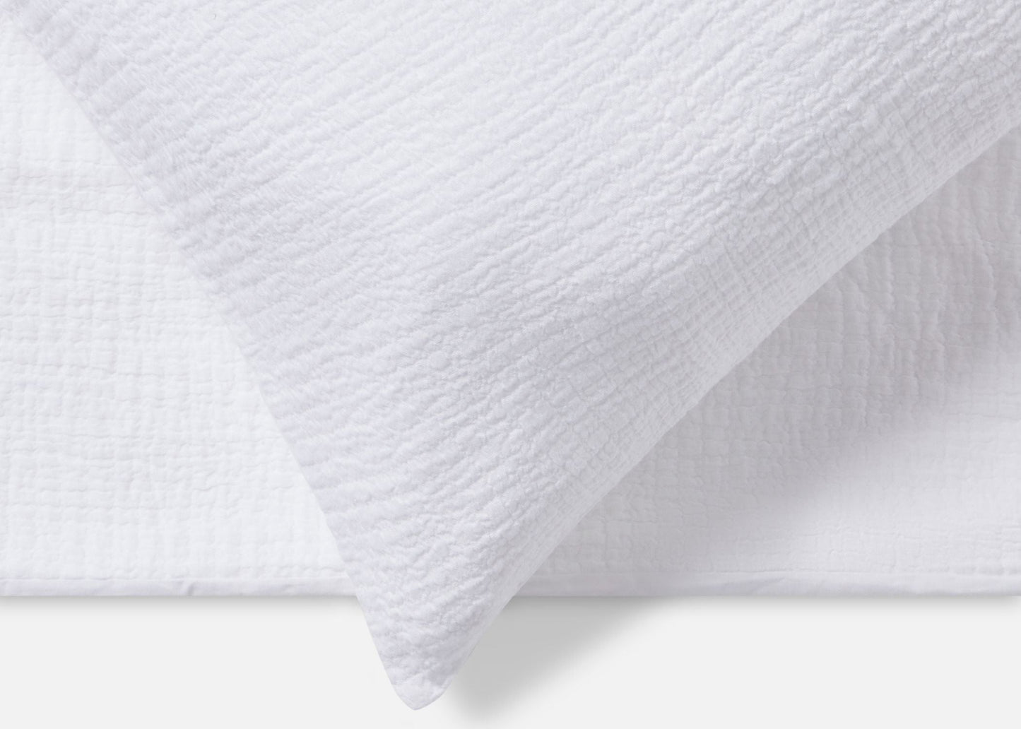 Jasper Conran "Double Weave" Duvet Cover Set in White