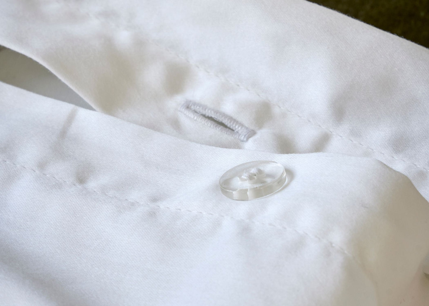 Christy "Scallop Edge" Duvet Cover Sets in Matcha