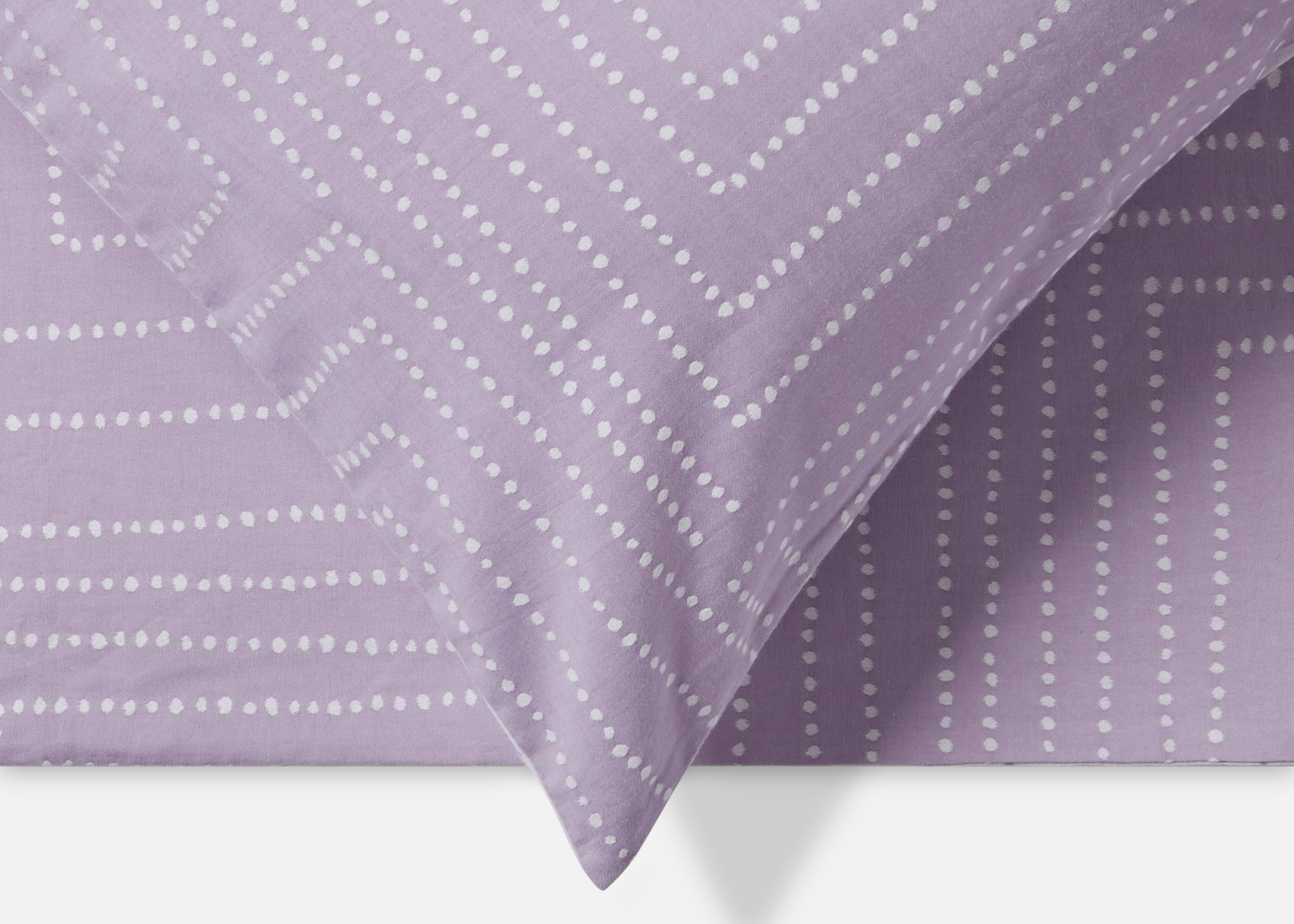 Jasper Conran "Dot to Dot" Jacquard Duvet Cover Set in Lavender