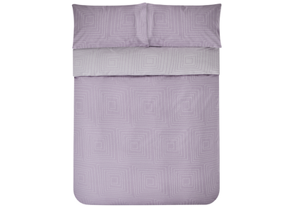 Jasper Conran "Dot to Dot" Jacquard Duvet Cover Set in Lavender