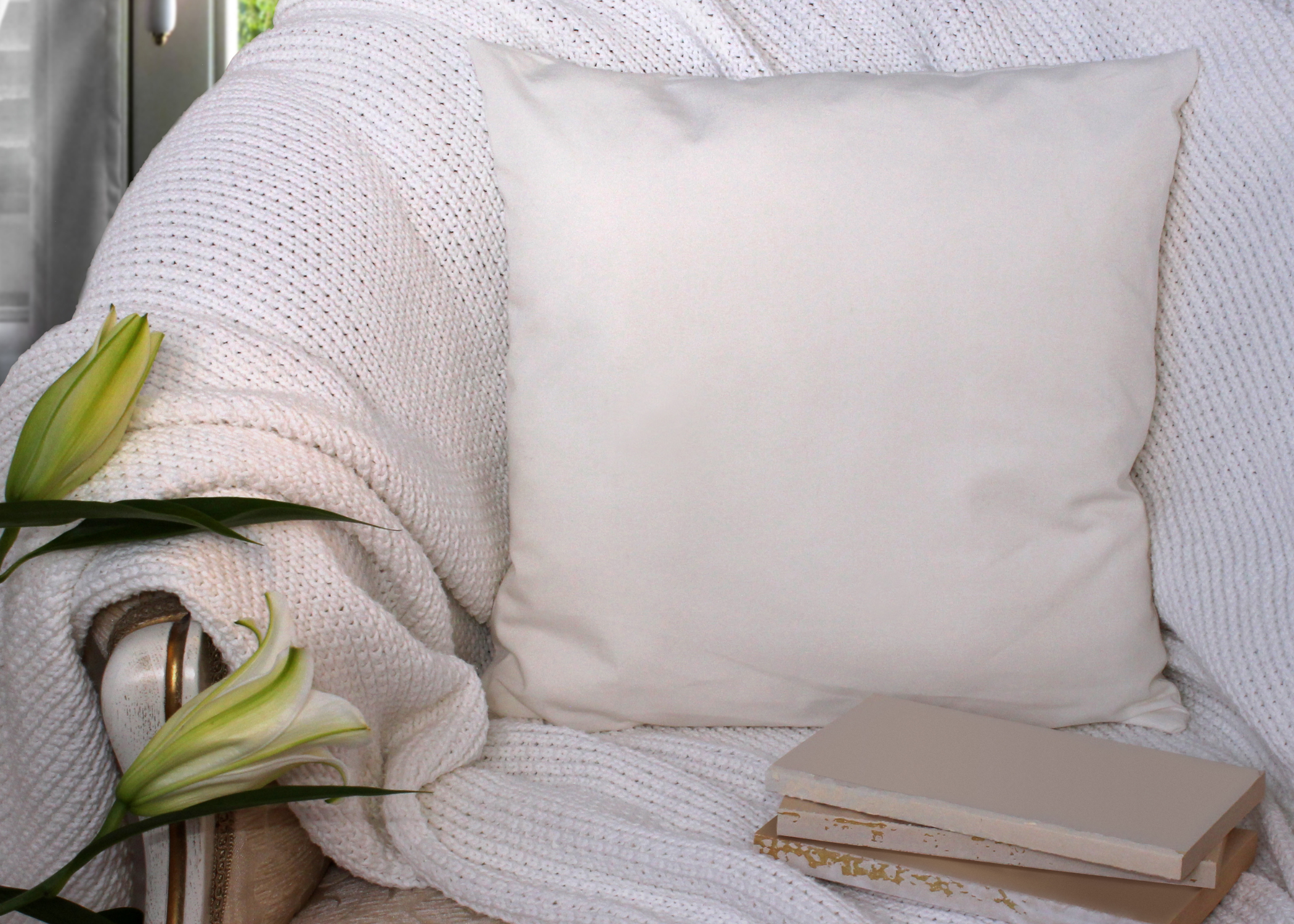 Christy "Square Pillow" Filled Pillow 65 x 65 cm