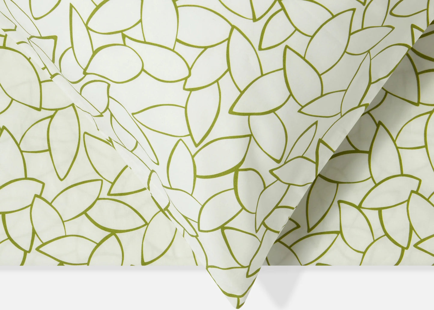 Jasper Conran "Mini Leaves" Duvet Cover Set in Spinach (Green)