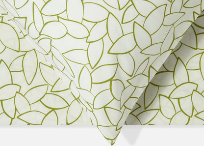 Jasper Conran "Mini Leaves" Duvet Cover Set in Spinach (Green)