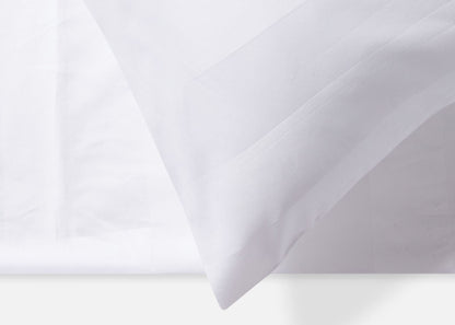 Jasper Conran "Satin Stripe" 500 Thread Count Duvet Cover in White