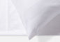 Jasper Conran "Satin Stripe" 500 Thread Count Duvet Cover in White
