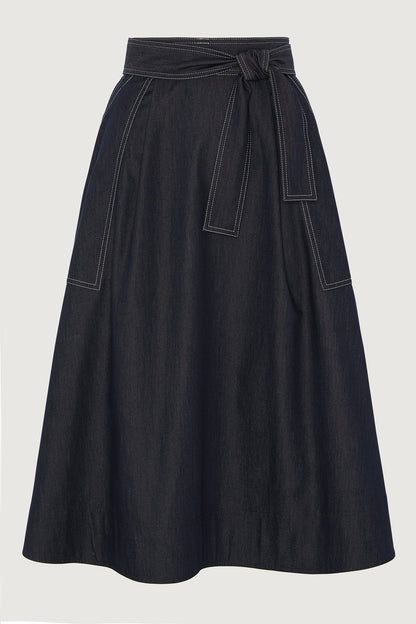 Jasper Conran Faye Denim Full Skirt