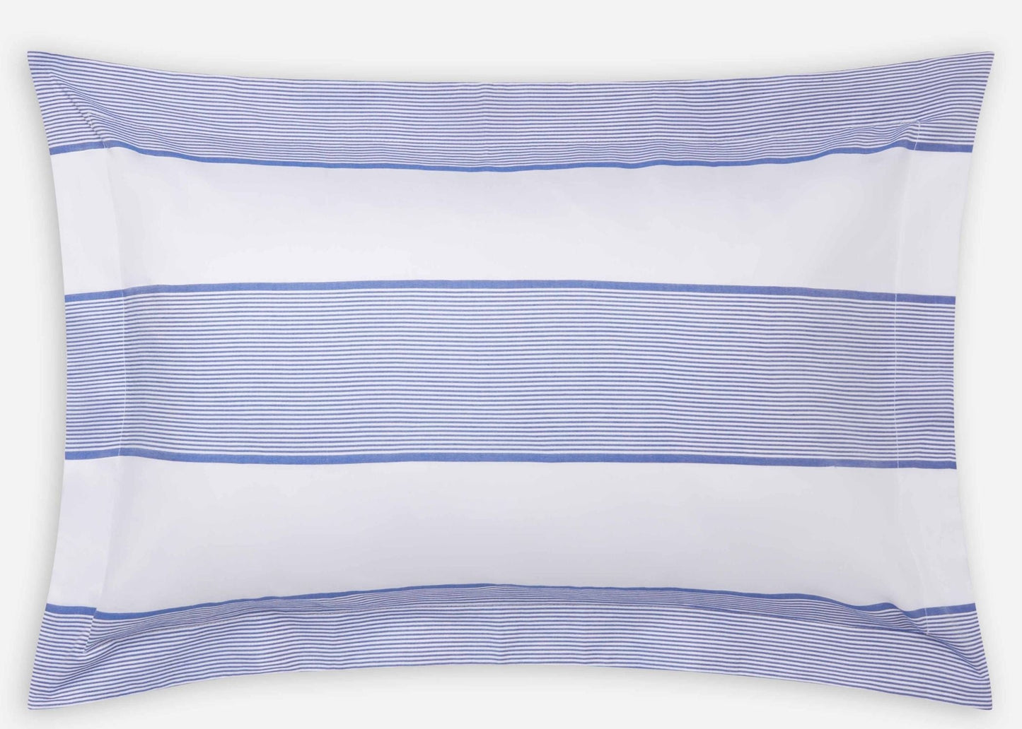 Jasper Conran "Dyed Jacquard" Duvet Cover Set in Blue Pinstripe