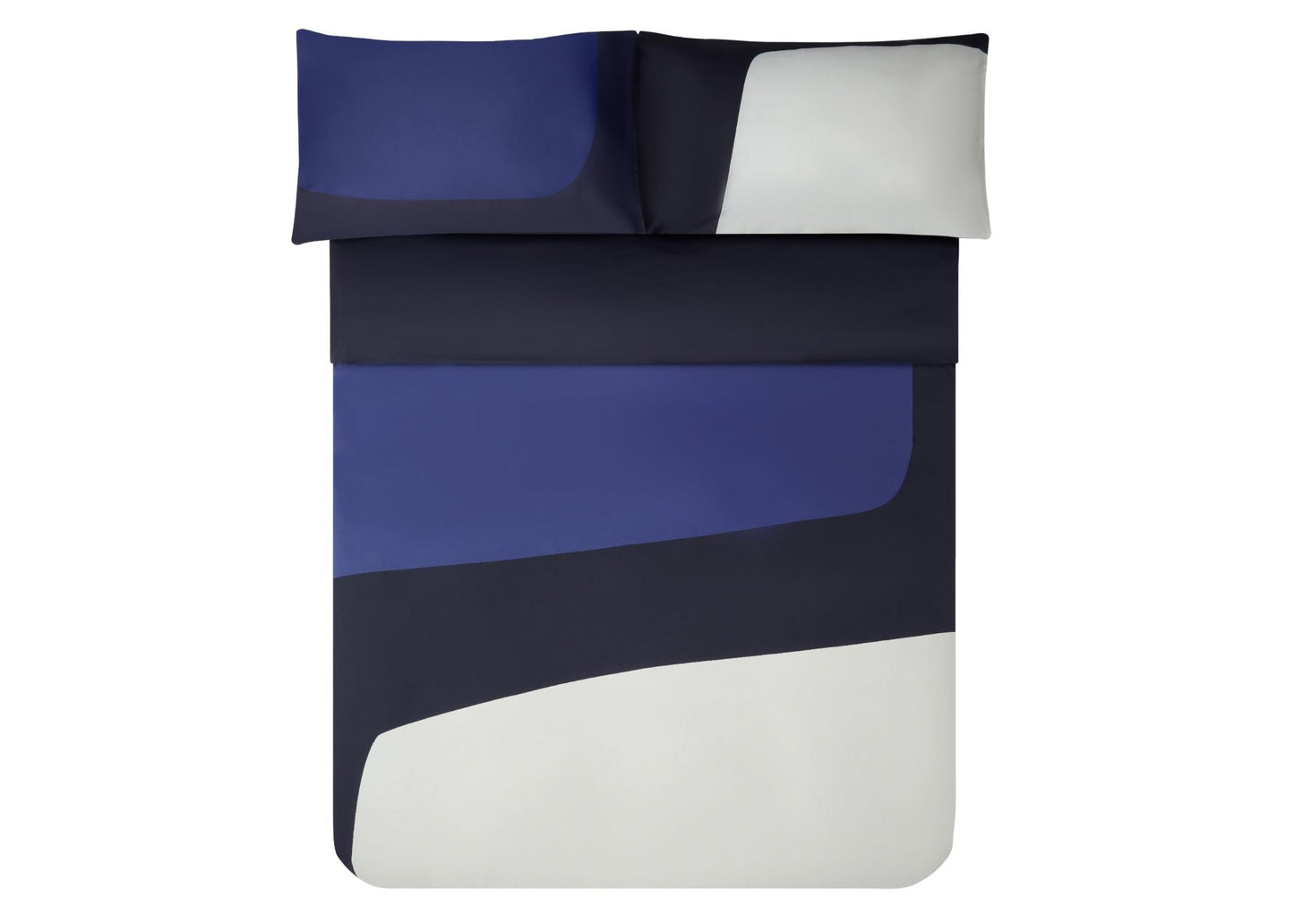 Jasper Conran "Colour Block" Duvet Cover Set in Blue