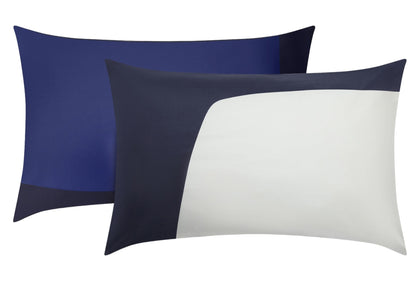 Jasper Conran "Colour Block" Duvet Cover Set in Blue