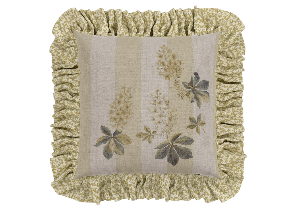 Sanderson "Chestnut Tree" Duvet Cover Set in Grey Blue & Sage