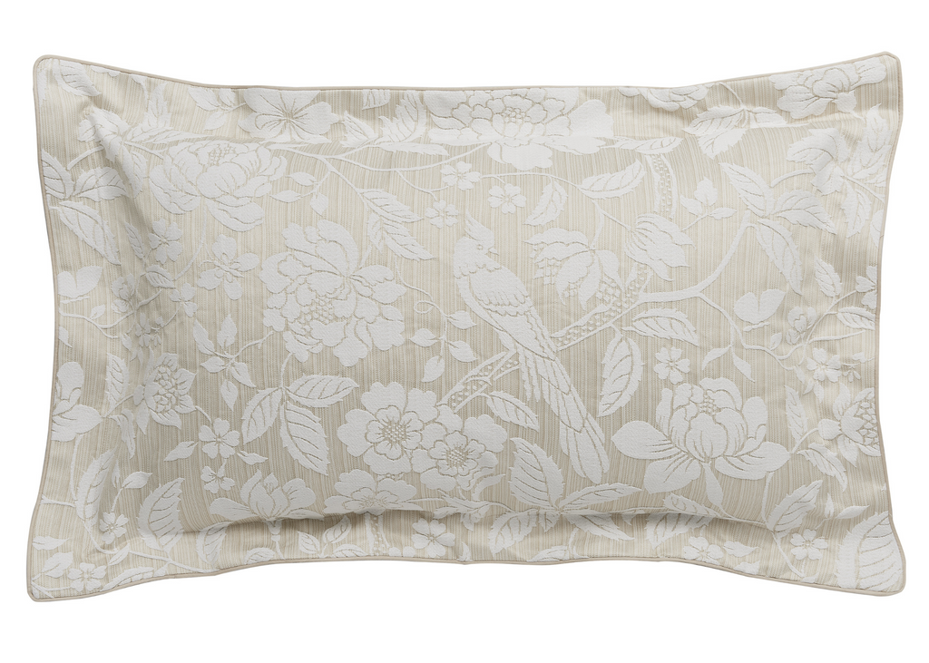 Sanderson "Pyramus" Duvet Cover Set in Linen