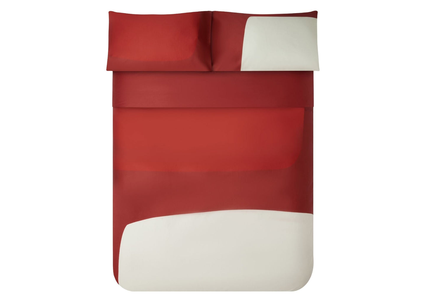 Jasper Conran "Colour Block" Duvet Cover Set in Red