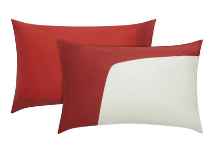 Jasper Conran "Colour Block" Duvet Cover Set in Red