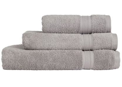 Christy "Serene" Bath Towel Set of 3 in Dove Grey