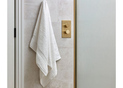 Christy "Serene" Bath Towel Set of 3 in White