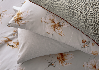 Nalu by Nicole Scherzinger "Alaula" Duvet Cover Set in Stone & Sunset