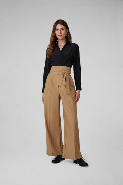 Jasper Conran Georgia Wide Leg Trouser Camel