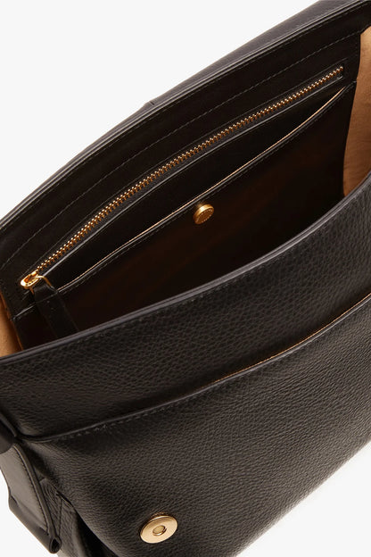 Jasper Conran Beatrix Leather Flap Messenger