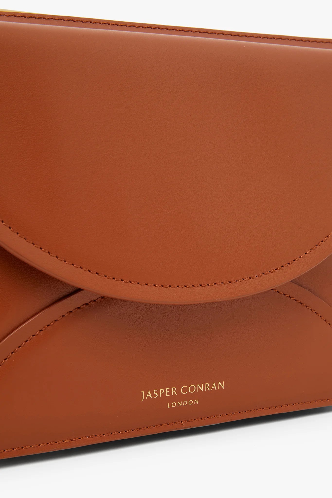 Jasper Conran Darcey Leather Double Flap Cross Body Bag