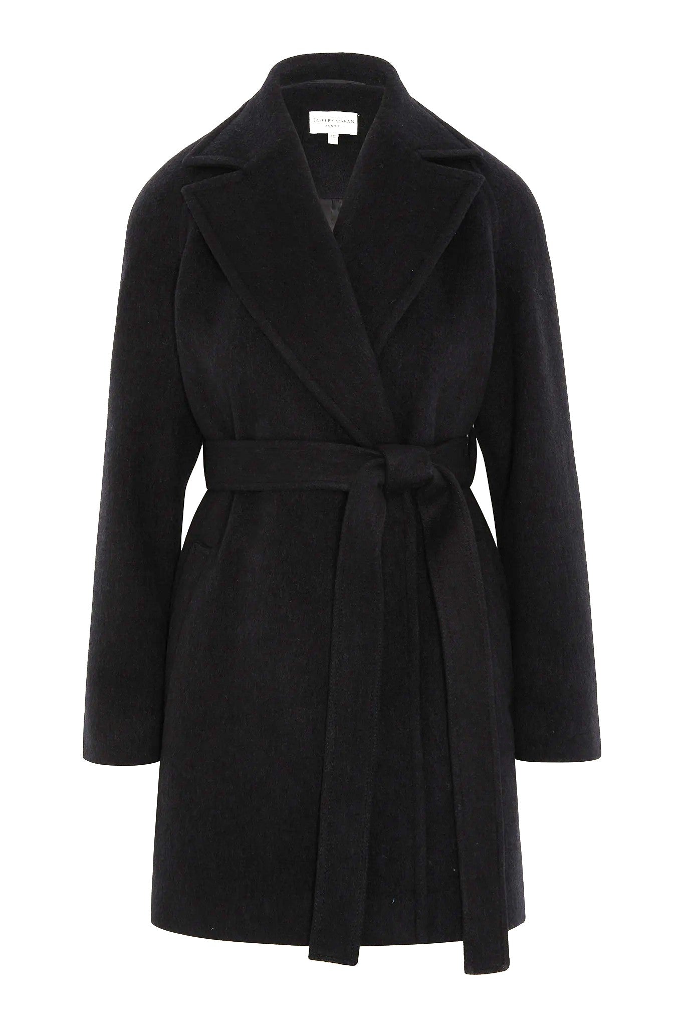 Jasper Conran "Geraldine" Wool Blend Mid-Length Coat