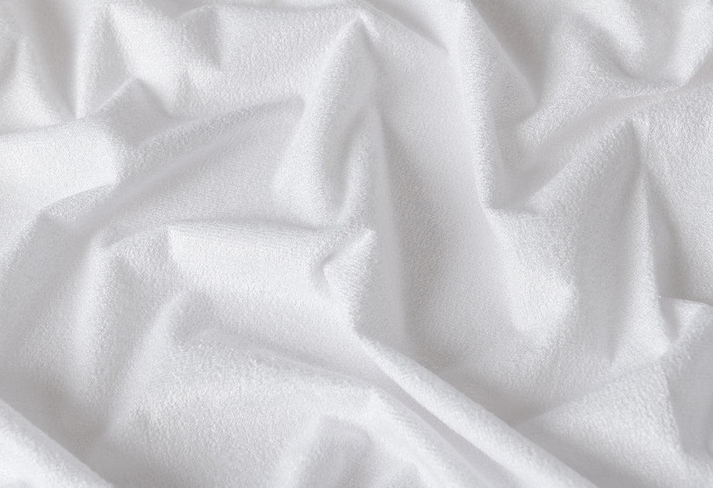 Velfont "Babylon" Mattress Protector Bamboo White