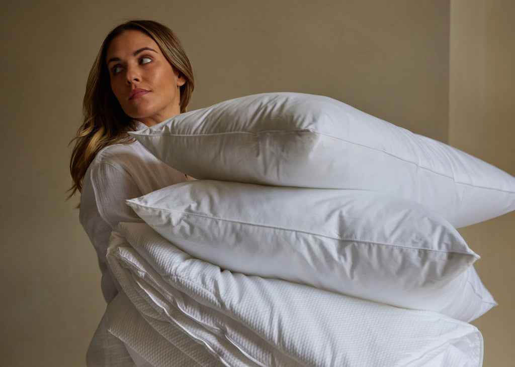 Christy "Essential Hollowfibre" Filled Pair of Pillows 47 x 72cm